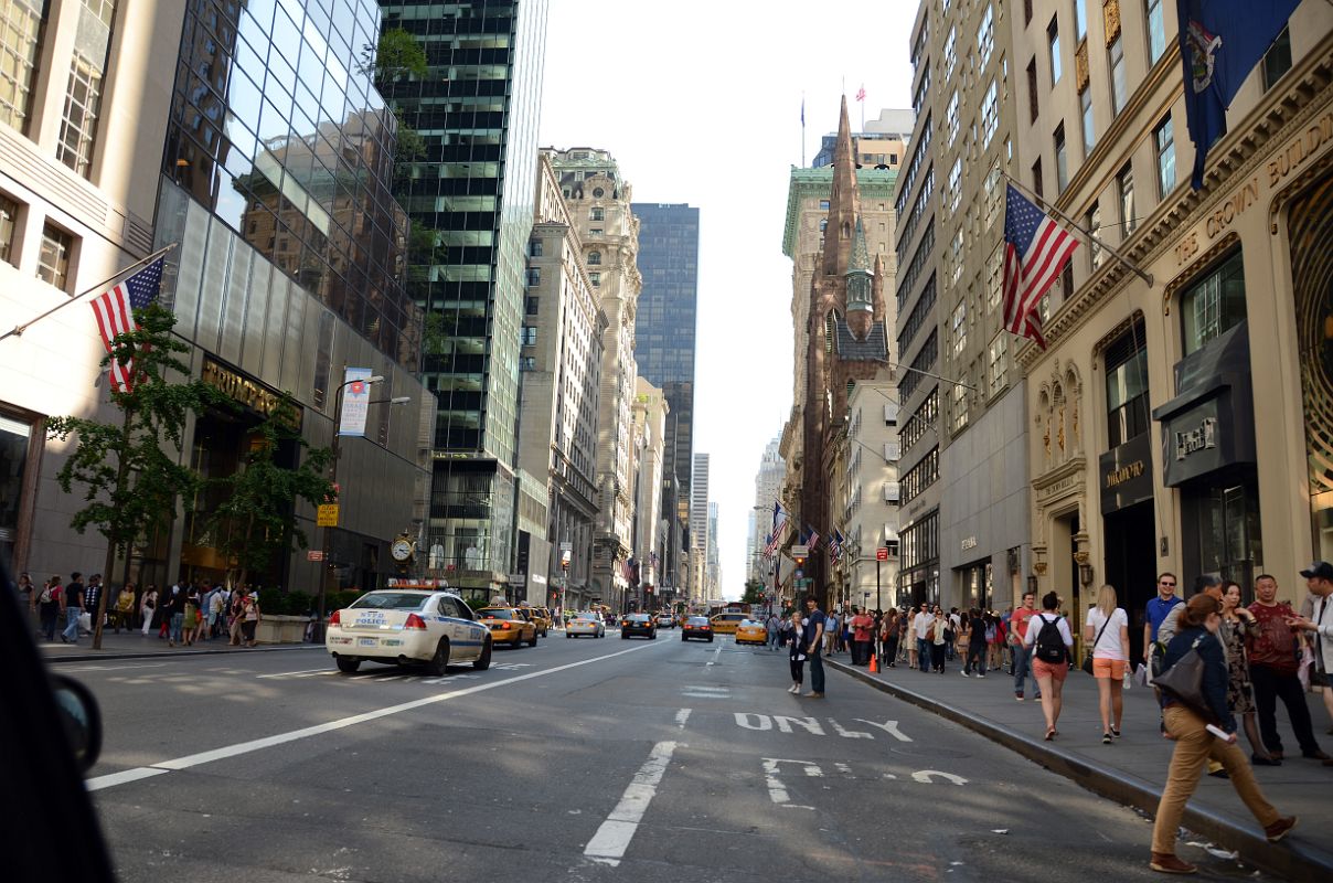 New York City Fifth Avenue 730-4 Looking Down Fifth Avenue